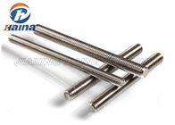 El perno prisionero de acero inoxidable 316 emperna el extremo doble Rod For Industrial roscado métrico